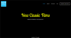 Desktop Screenshot of newclassicweddingfilms.com